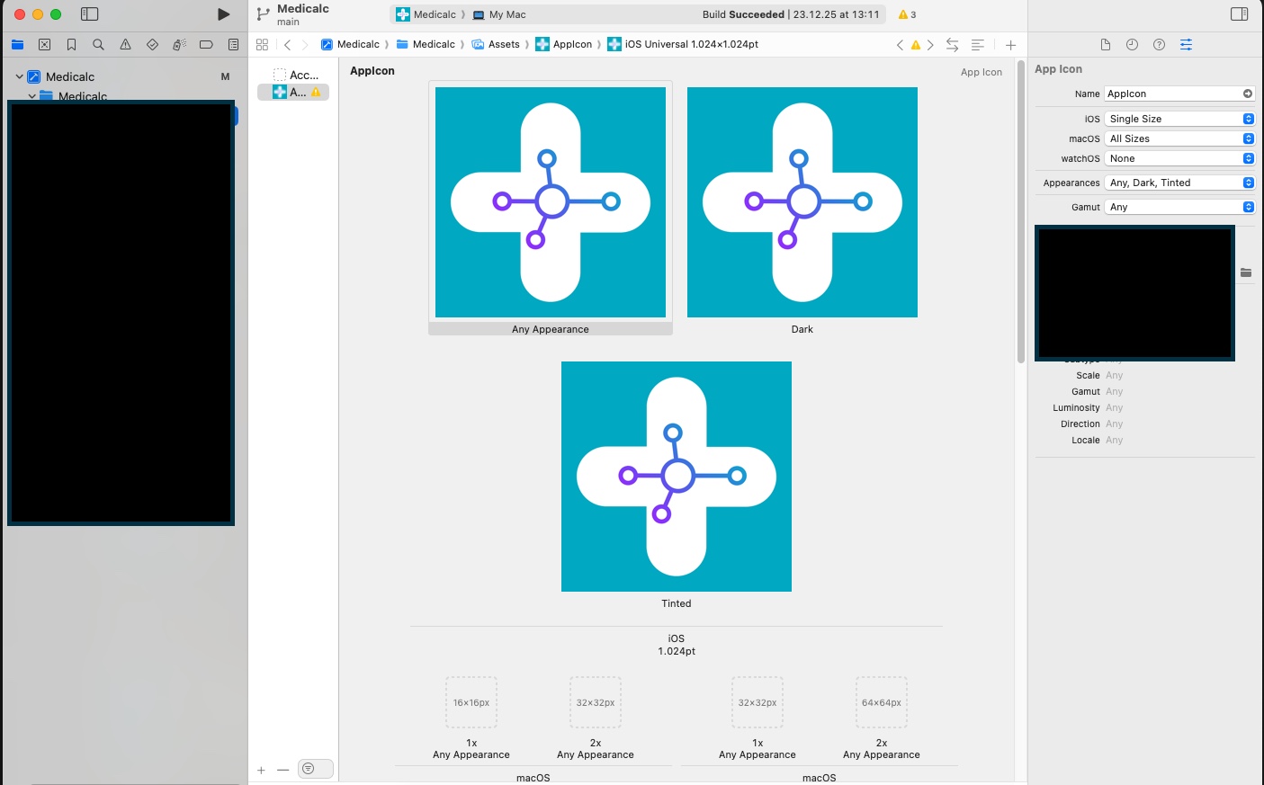 MedicalcScores App Icon oder Screenshot